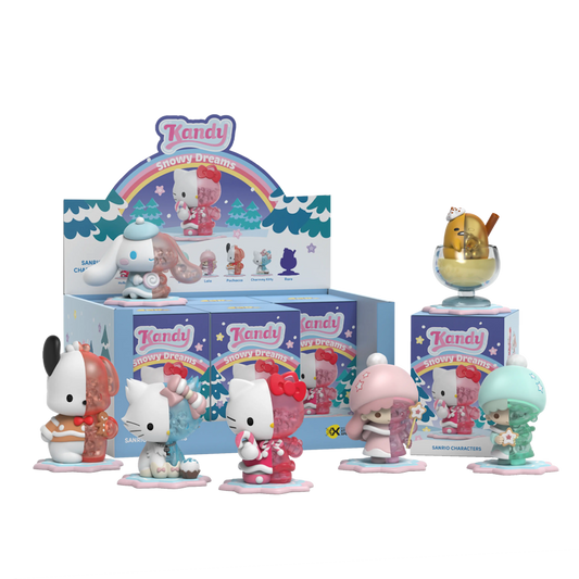 Kandy x Sanrio Snowy Dreams Blind Box - Hello Kitty Winter Series by Mighty Jaxx