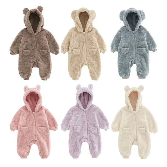 Fleece Baby Costume Romper