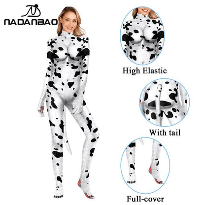 Animal-Print Jumpsuit Costumes, XXL and XXXL