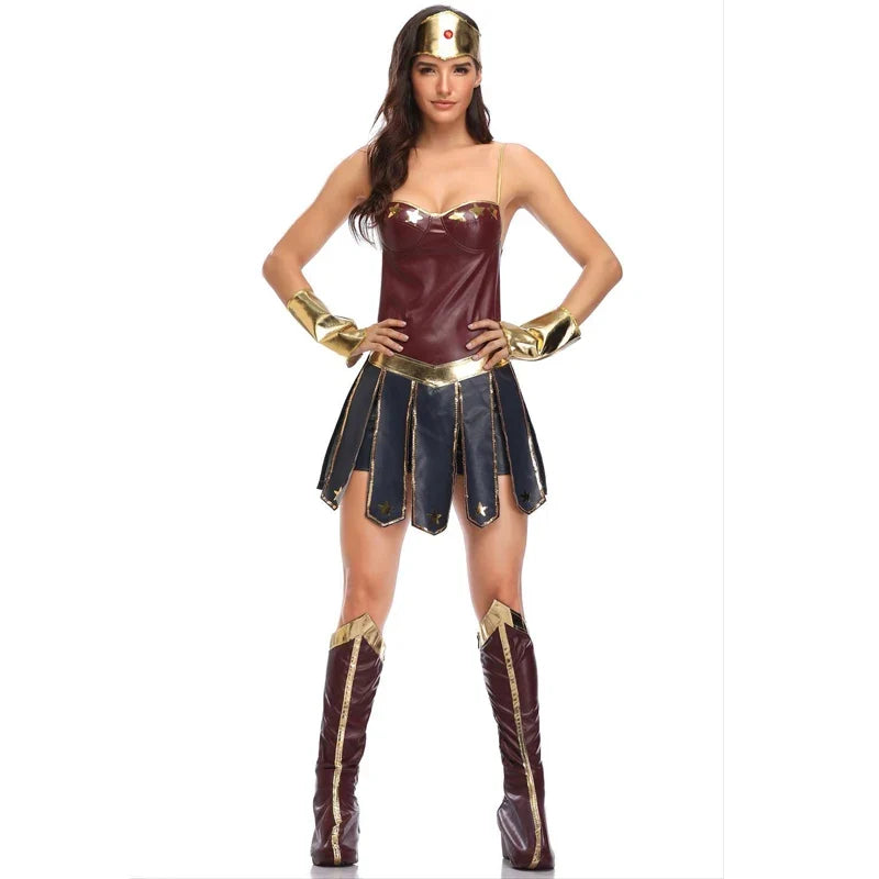 Women's Wonder Woman-Inspired Costume