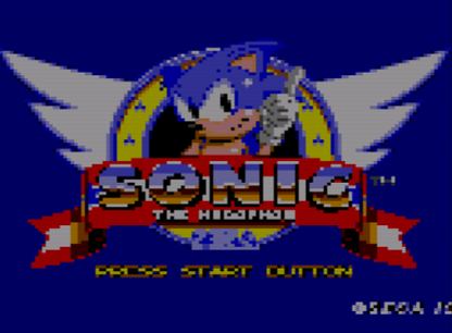 Sonic Blastless DX+ Sega Genesis Video Game Cart