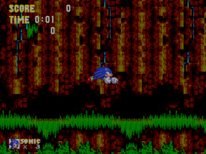 Sonic the Hedgehog 3 Blue Knuckles Story Sega Genesis Video Game Cart
