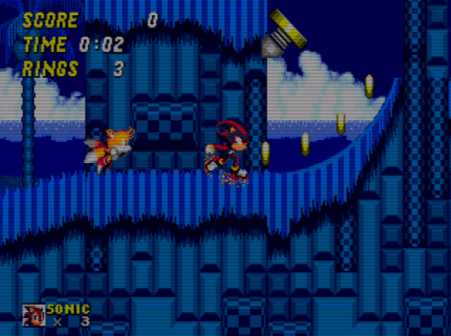 Sonic the Hedgehog: Blue Blur – Custom Sega Genesis Reproduction Cartridge