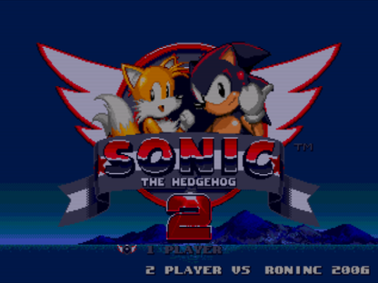 Sonic the Hedgehog: Blue Blur – Custom Sega Genesis Reproduction Cartridge