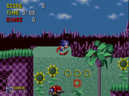 Sonic the Hedgehog 2: Dark Side – Custom Sega Genesis Reproduction Cartridge