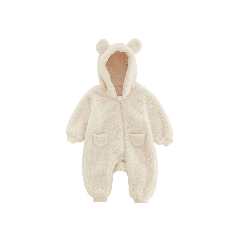 Fleece Baby Costume Romper