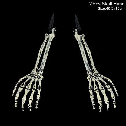Halloween Skeleton Skull Prop