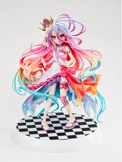No Game No Life Shiro 1/7 Scale Figure Dress Ver - Official Kadokawa 10th Anniversary