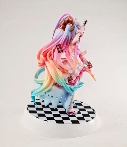 No Game No Life Shiro 1/7 Scale Figure Dress Ver - Official Kadokawa 10th Anniversary