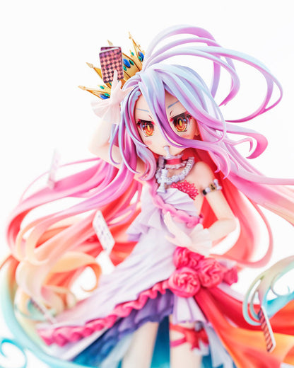 No Game No Life Shiro 1/7 Scale Figure Dress Ver - Official Kadokawa 10th Anniversary