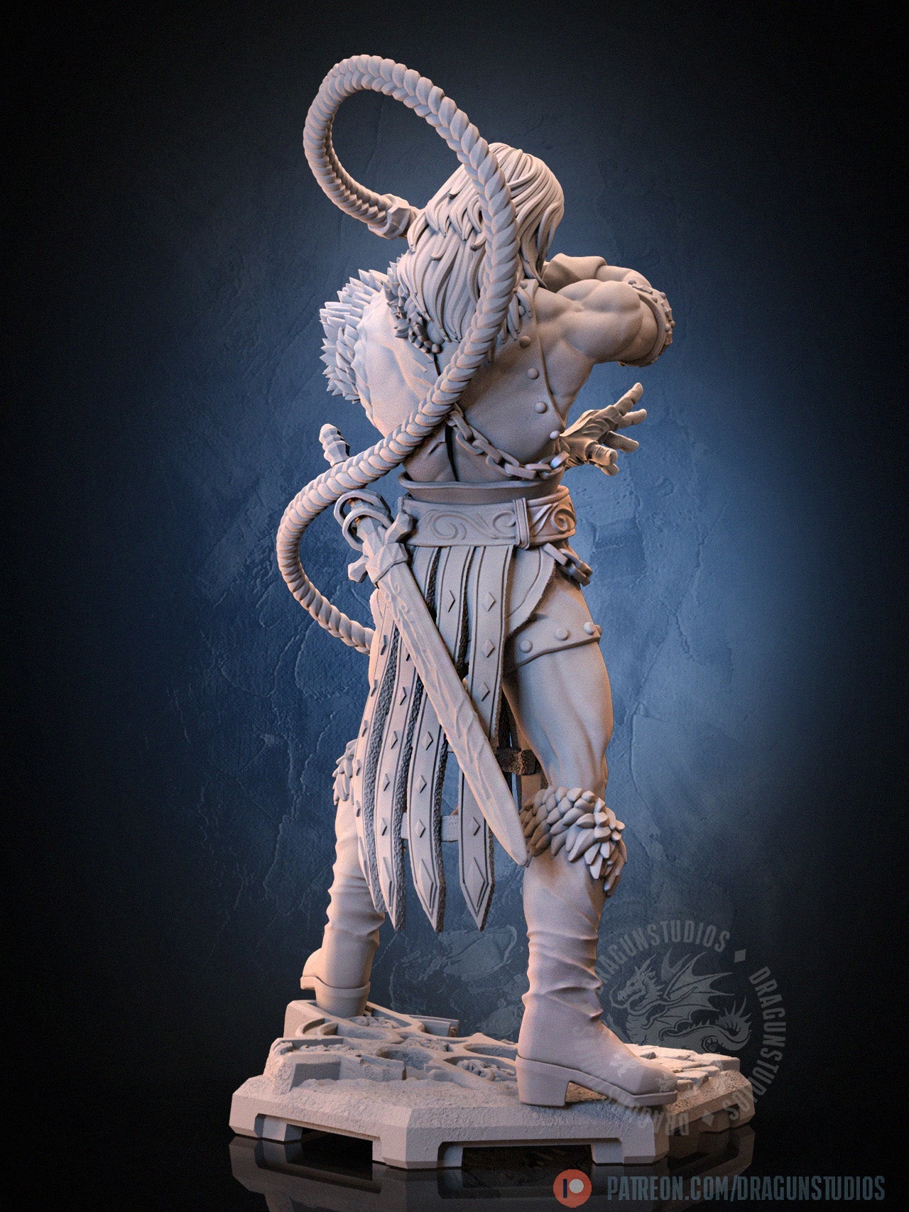Simon Belmont – Castlevania-Inspired Vampire Hunter – Miniature
