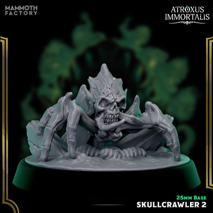 Skullcrawlers – Atroxus Immortalis Undead Spider Miniatures