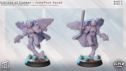 Siblings of Combat – JumpPack Squad - (SFW/NSFW 18+)