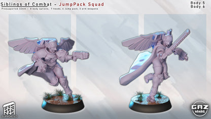 Siblings of Combat – JumpPack Squad - (SFW/NSFW 18+)