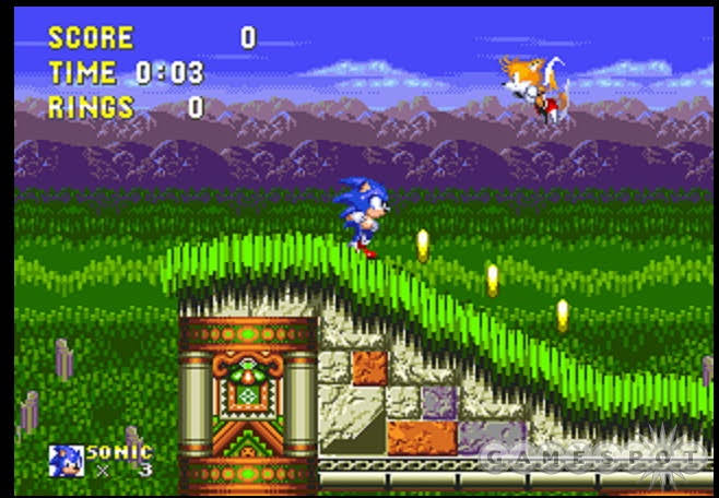 Sonic the Hedgehog 3 Sega Genesis Mega Drive Video Game Cartridge 1994