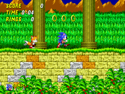 Sonic 2 Simon Wai Prototype Sega Genesis Video Game Cart