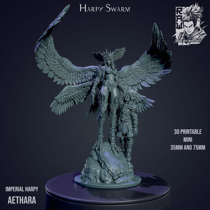 Imperial Harpy Aethara (SFW/NSFW 18+)