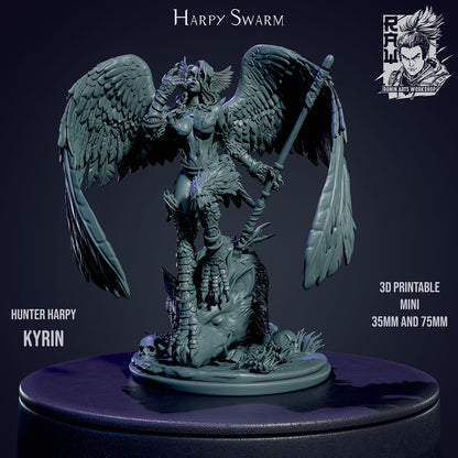 Hunter Harpy Kyrin (SFW/NSFW 18+)