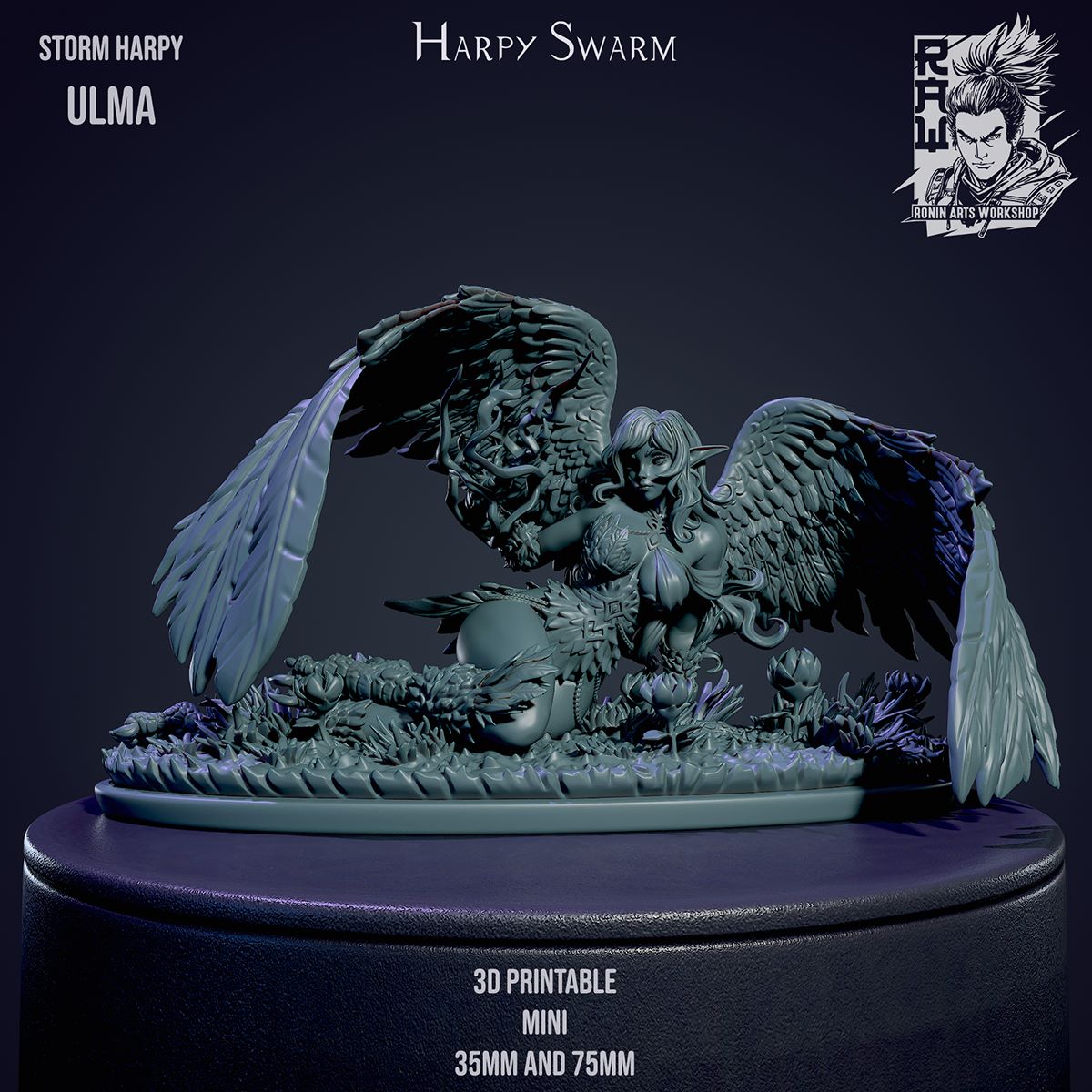 Storm Harpy Ulma (SFW/NSFW 18+)