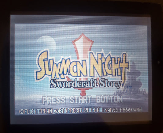 Summon Night 1 Swordcraft Story GBA Video Game Boy Advance 2003