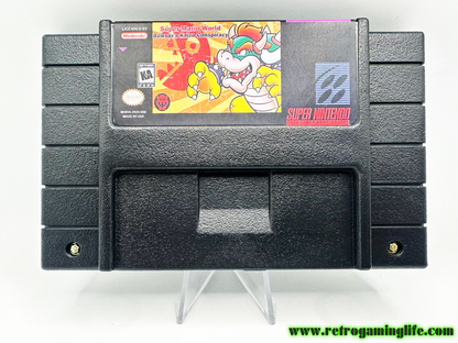 Super Mario World The Bowser's Kaizo Conspiracy SNES Video Game Cart