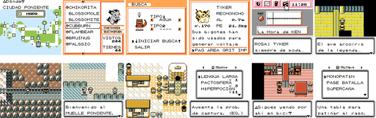 Pokemon Super Gold 97 GBC ROM Hack Video Game Boy Color