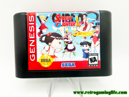Super Street Fighter II: Glamour Queen (Genesis / Mega Drive) – Version 2.9A Reproduction