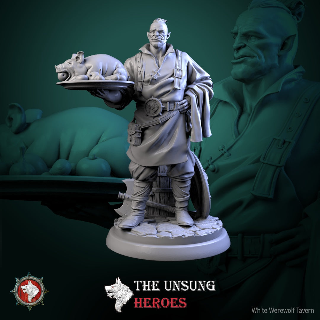 Tavernhands Miniature Set – Fantasy Innkeepers & Tavern NPCs
