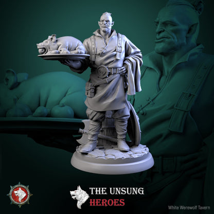 Tavernhands Miniature Set – Fantasy Innkeepers & Tavern NPCs