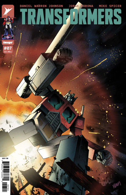 Transformers #7 - Black Saber Comics Exclusive by Adam Gorham ltd to 400