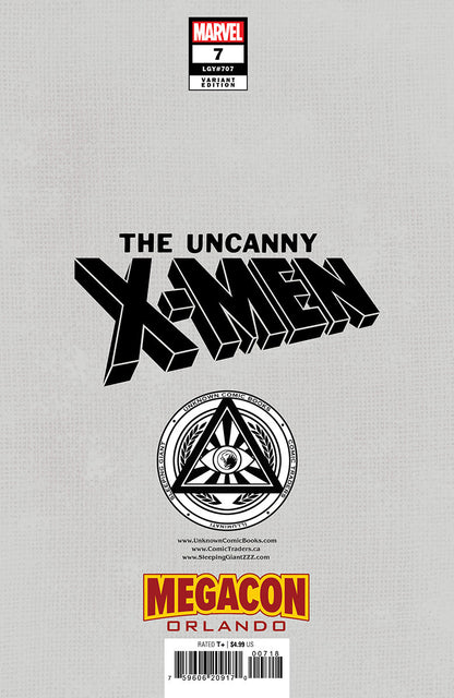 [Foil] Uncanny X-Men #7 David Nakayama MEGACON 2025 Exclusive Virgin Var (12/11/2024)