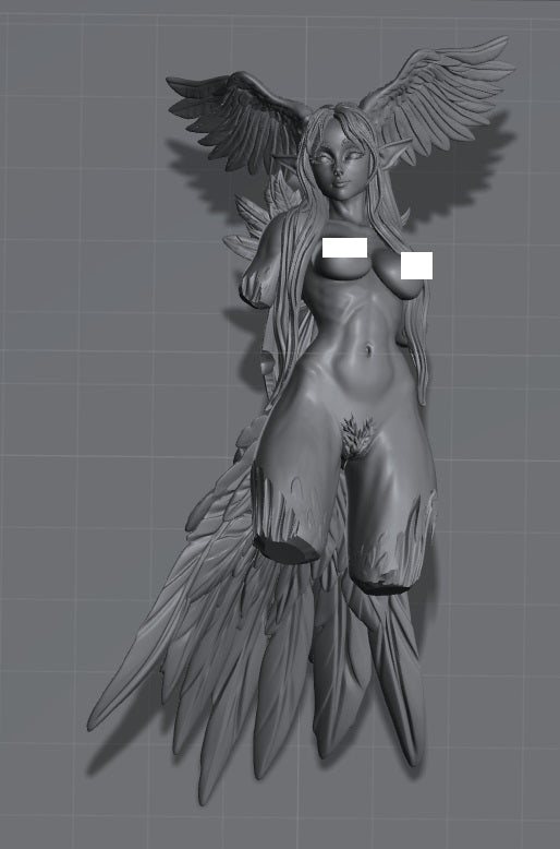 Imperial Harpy Aethara (SFW/NSFW 18+)