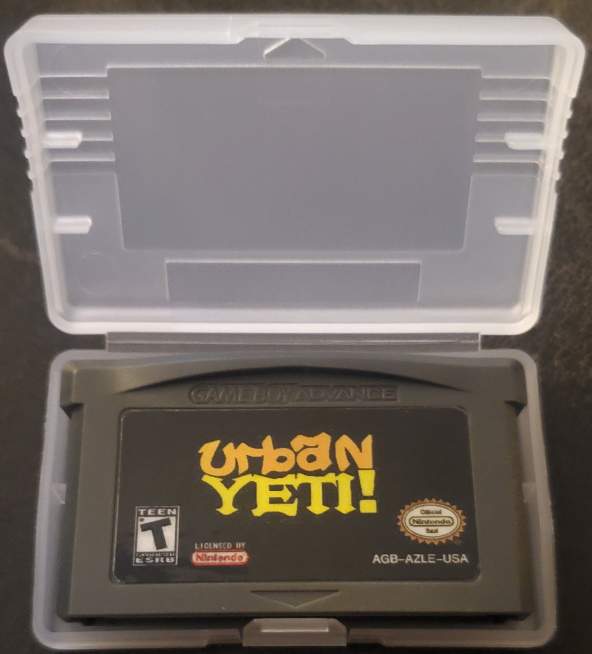 Urban Yeti GBA Video Game Cartridge Game Boy Advance 2002