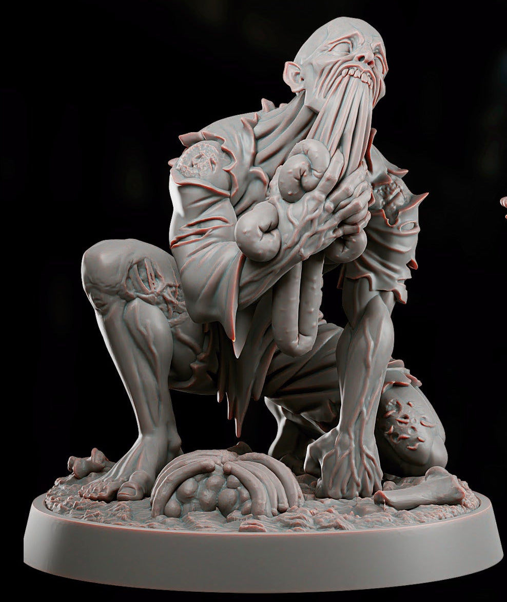 Vareinian Ghouls – Undead Cannibal – The Butcher’s Dominion Miniature