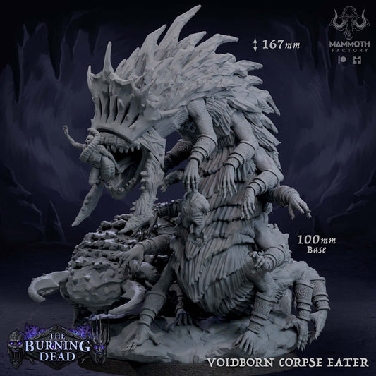 Voidborn Corpse-Eater – The Burning Dead Horror Miniature