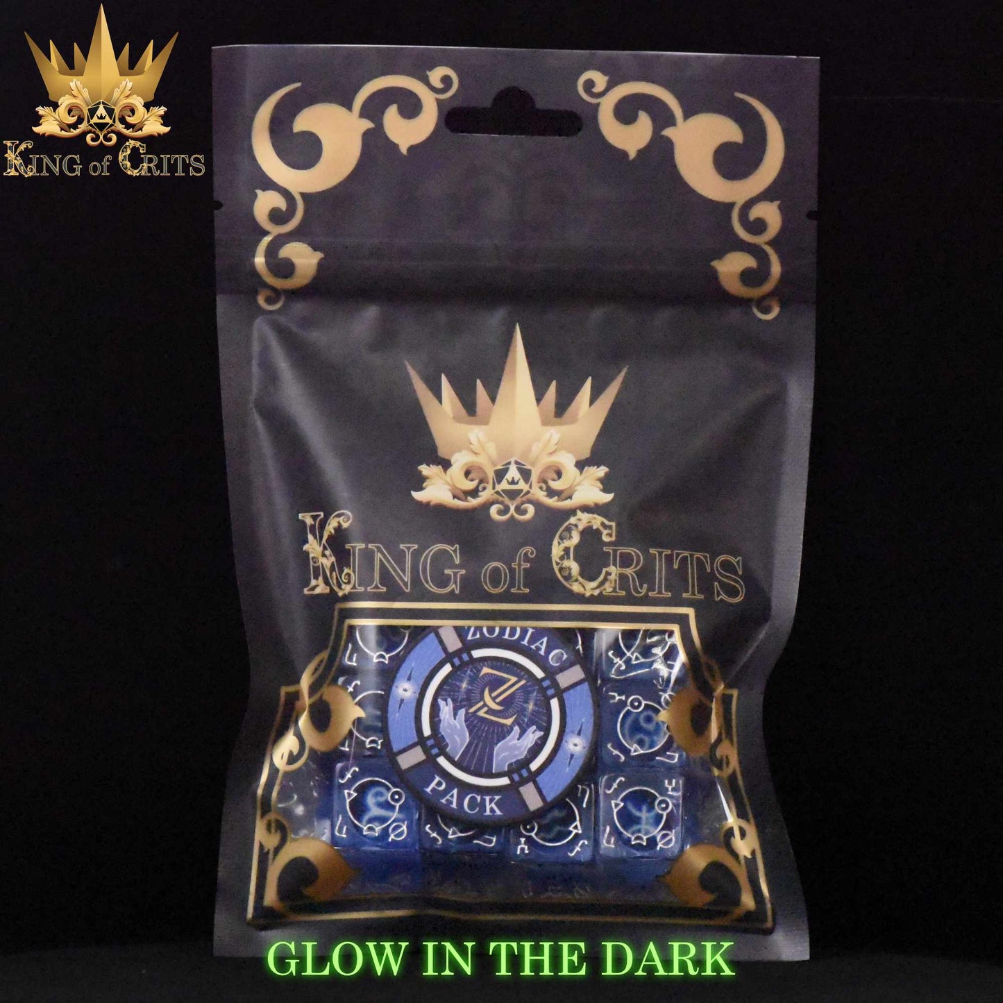 Zodiac Pack 12D6 Dice Set
