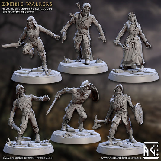 Zombie Walker – Dungeons & Dragons Monster – Resin Miniature