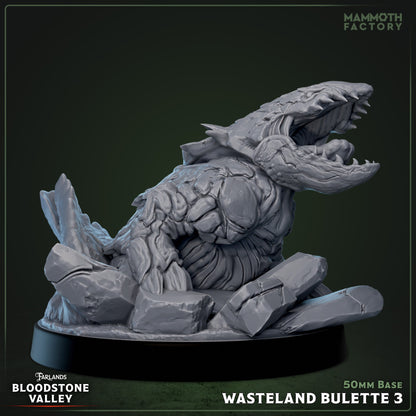 Wasteland Bulettes - Land Shark Monster Miniatures