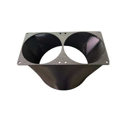 Bitmain Antminer S19 Fan Shroud - 3D Printed ASIC Crypto Miner Cooling Hardware Part - Functional Heat Management