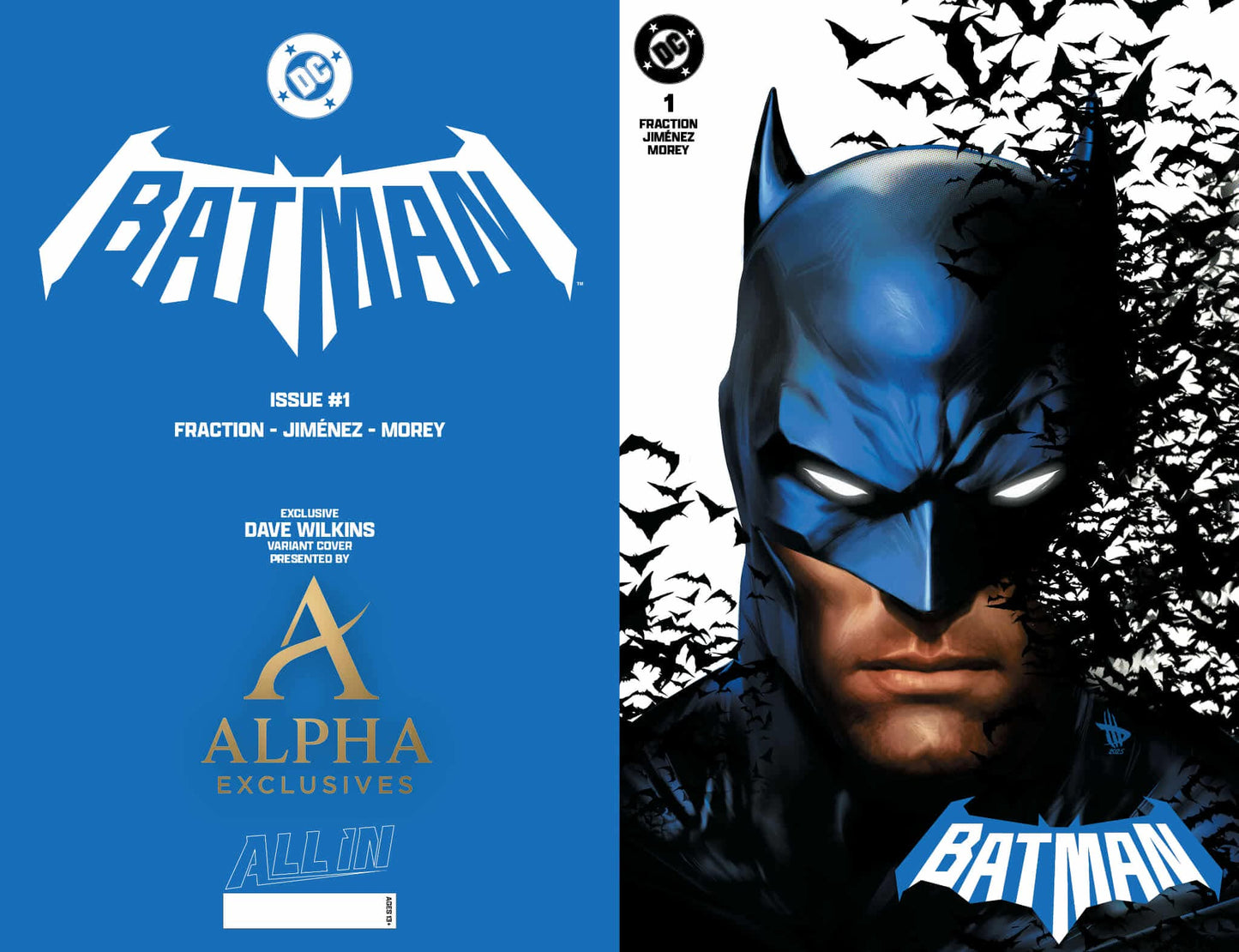 Batman #1 Black Saber Exclusive by Dave Wikins