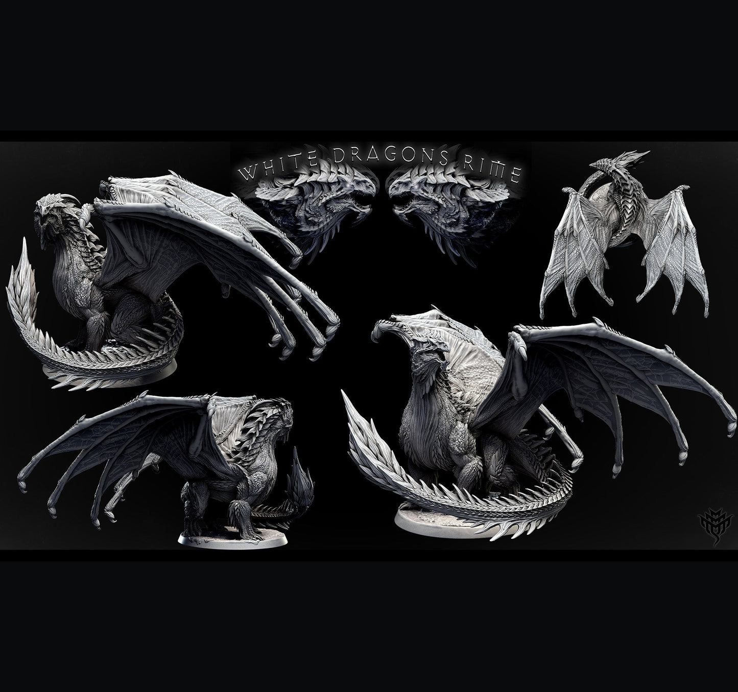 Adult White Dragon