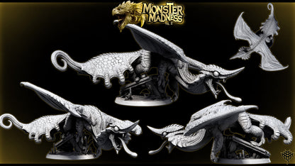 Agamaleos – Chameleos-Inspired Trickster Wyvern – Monster Madness Vol 2 Miniature