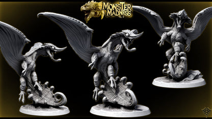 Agamaleos – Chameleos-Inspired Trickster Wyvern – Monster Madness Vol 2 Miniature