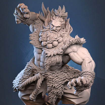 Dark Fighter – Human Monk – Resin Tabletop Miniature