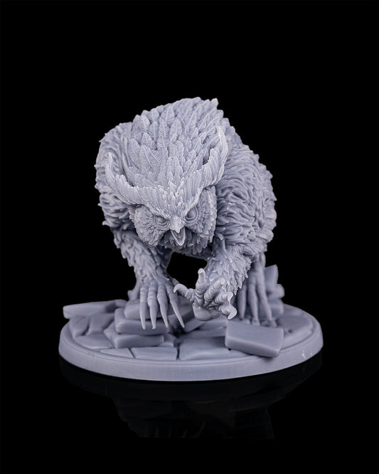 Avian Ogre – Owlbear – Beldrad's Bag of Beasts – Monstrosity Miniature