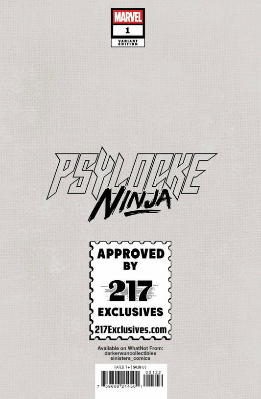 Psylocke: Ninja #1 Joseph Michael Lisner Exclusive Var (01/21/2026)