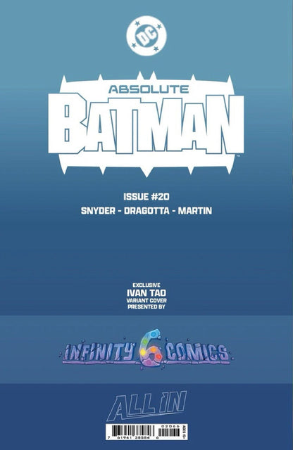 [FOIL] ABSOLUTE BATMAN #20 IVAN TAO EXCLUSIVE VIRGIN VAR (06/03/2026)