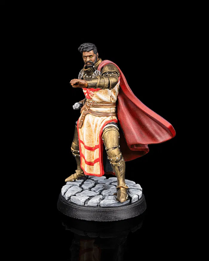 Caius Pretorean – Human Paladin – Beldrad's Bag of Beasts – Hero Miniature