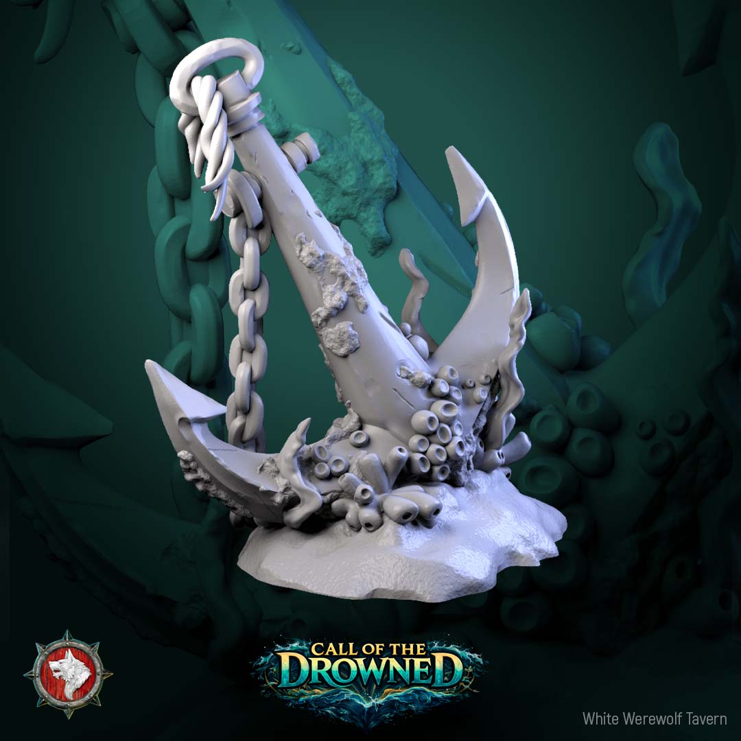 Call of the Drowned – Underwater Terrain Set – Resin Tabletop Scenery