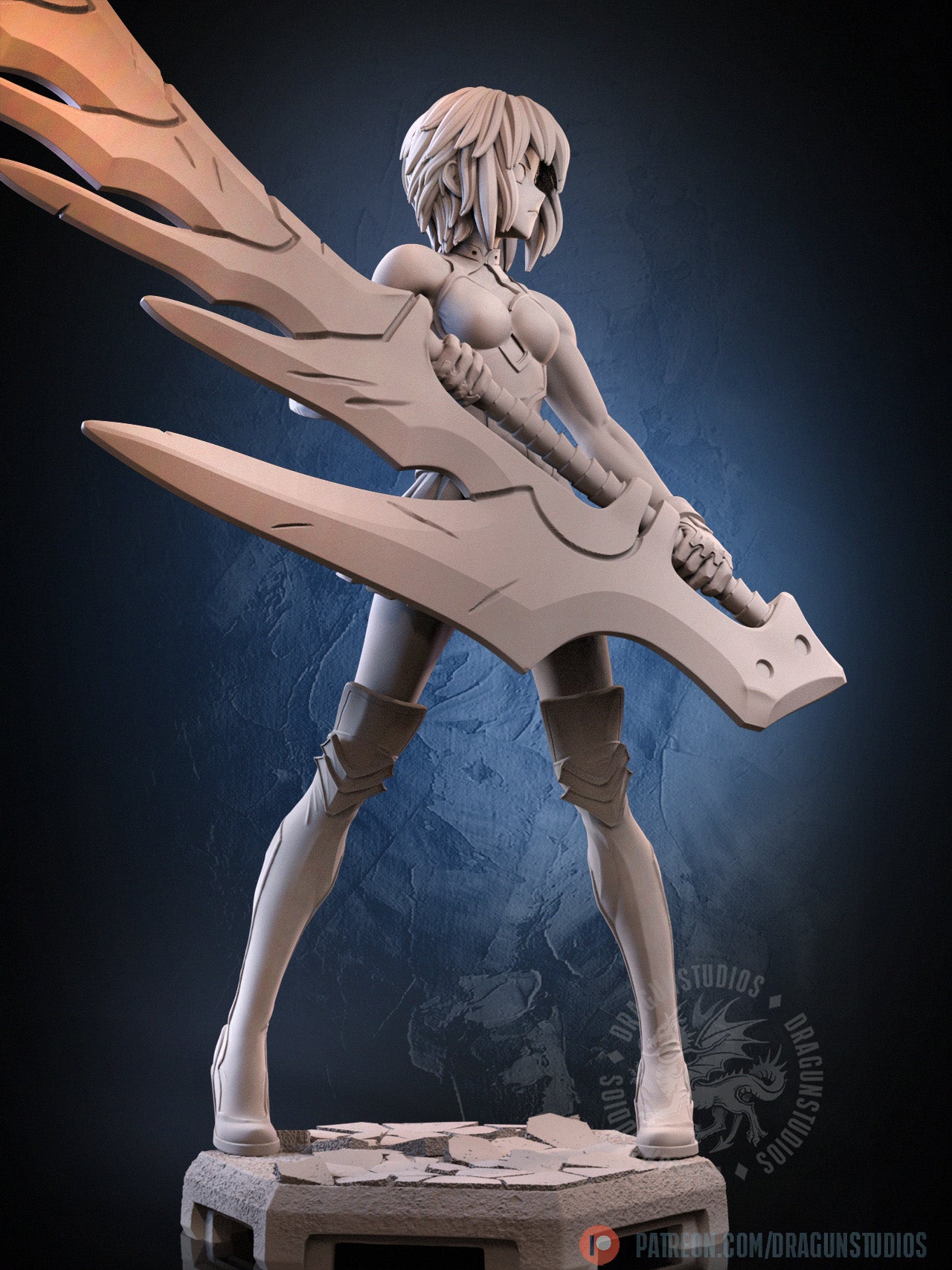 Ciel – Human Vampire Hunter – Tsukihime Inspired Miniature